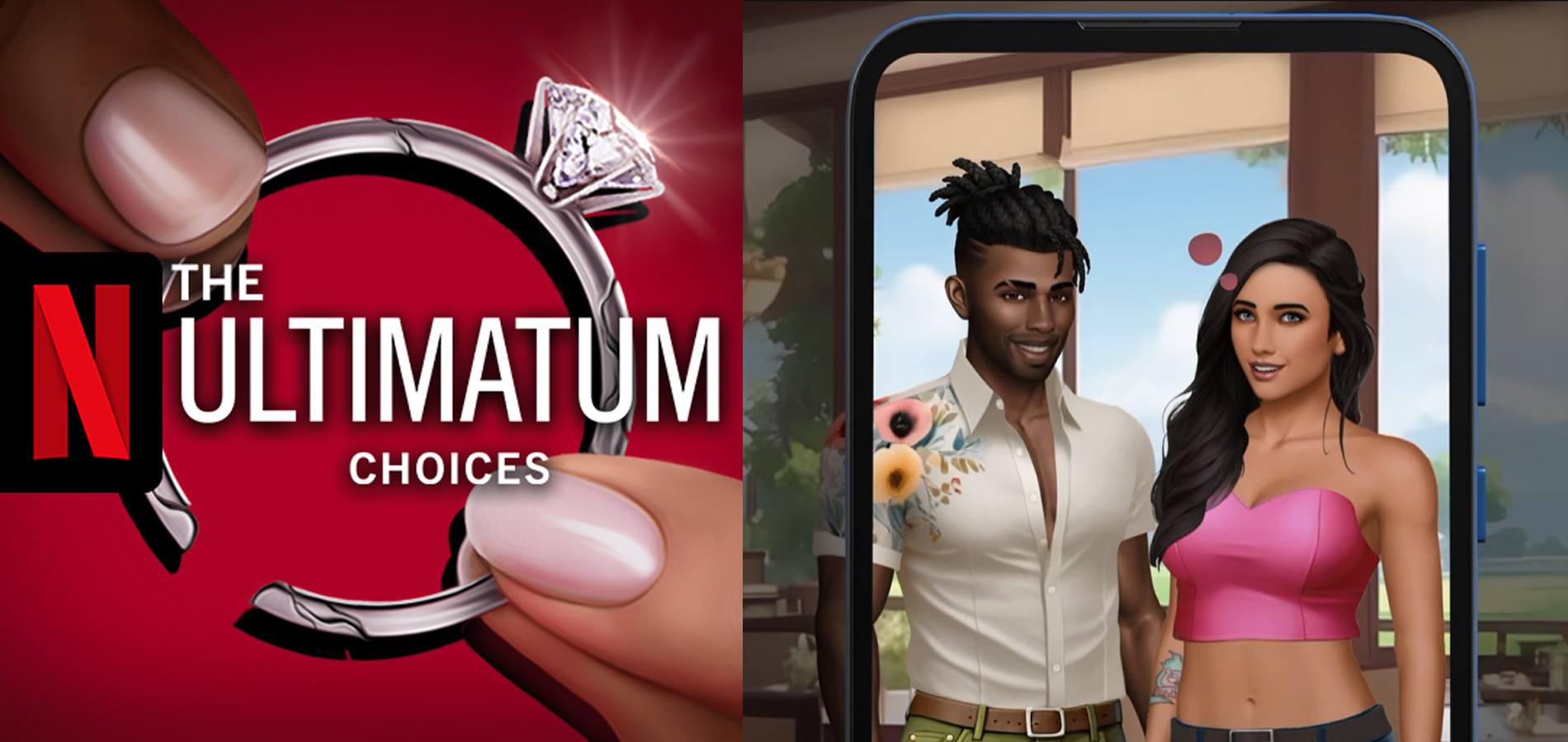 The Ultimatum: Choices NETFLIX — Series Entertainment interactive story game art